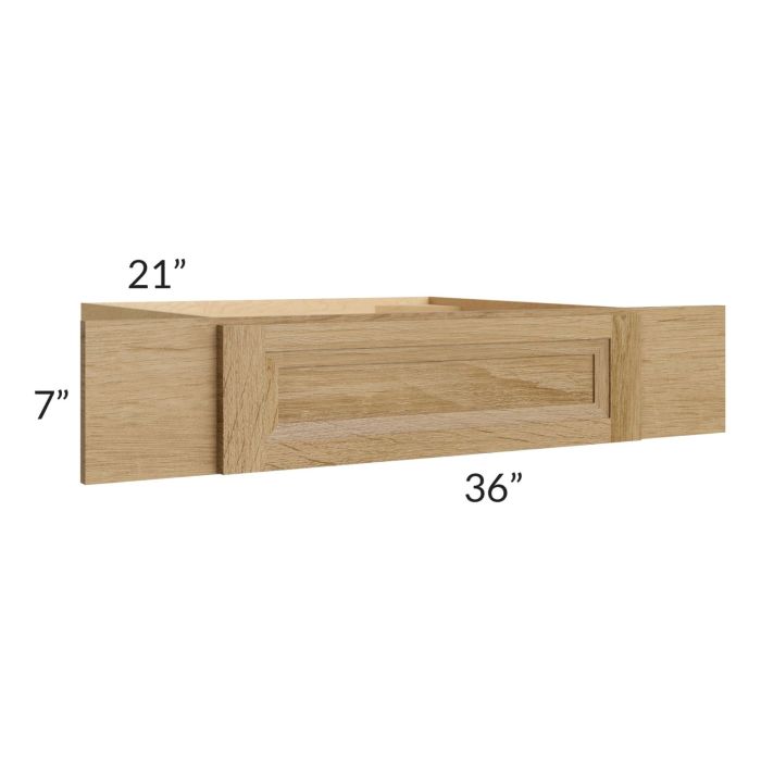 Catalina Toffee 36" Vanity Knee Drawer (Can Be Trimmed)