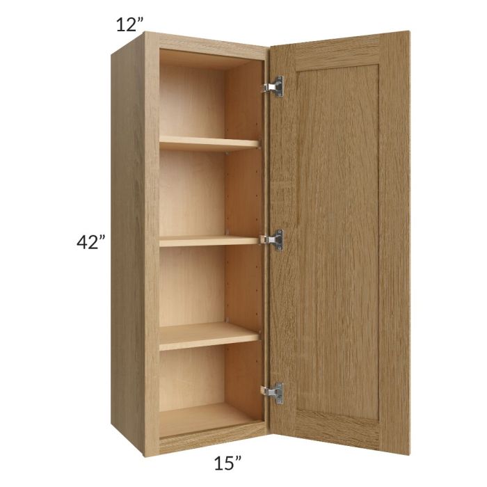 Catalina Toffee 15x42 Wall Cabinet