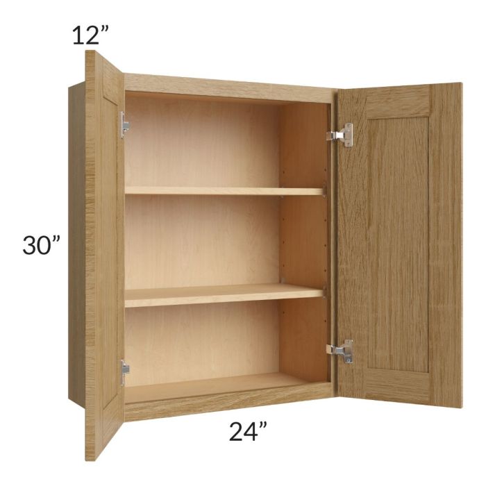 Catalina Toffee 24x30 Wall Cabinet