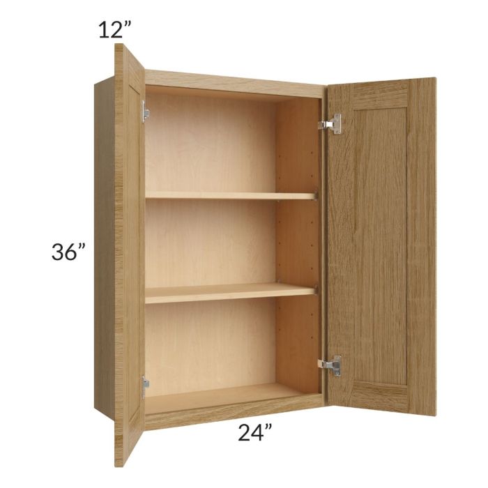 Catalina Toffee 24x36 Wall Cabinet