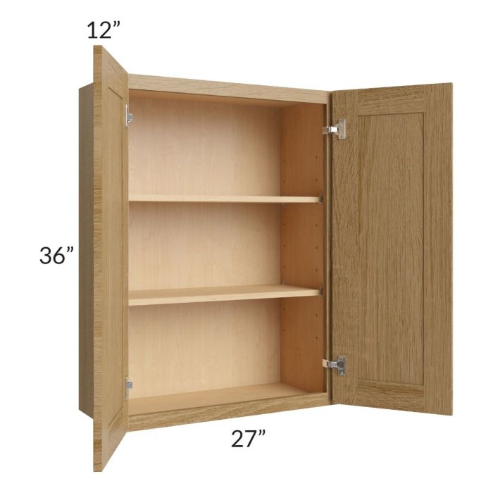 Catalina Toffee 27x36 Wall Cabinet