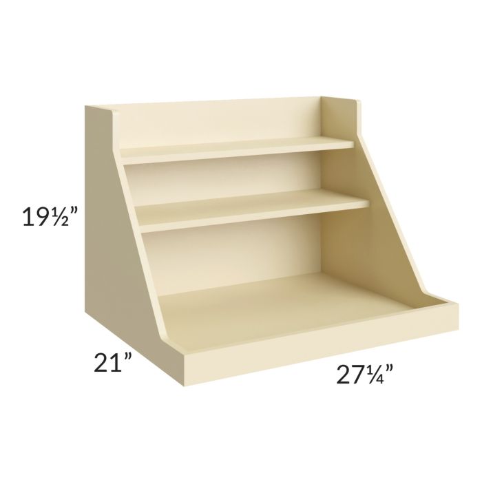 Phoenix Cream Glaze Roll Out Pot and Pan Kit for a 30" Base Cabinet