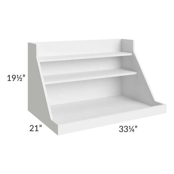 Brighton White Shaker Roll Out Pot and Pan Kit for a 36" Base Cabinet
