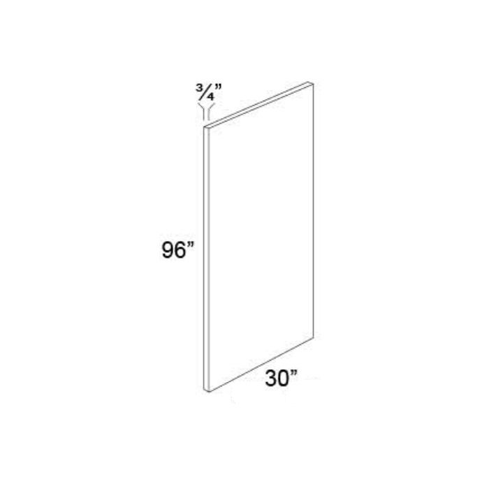 30x96 Refrigerator End Panel