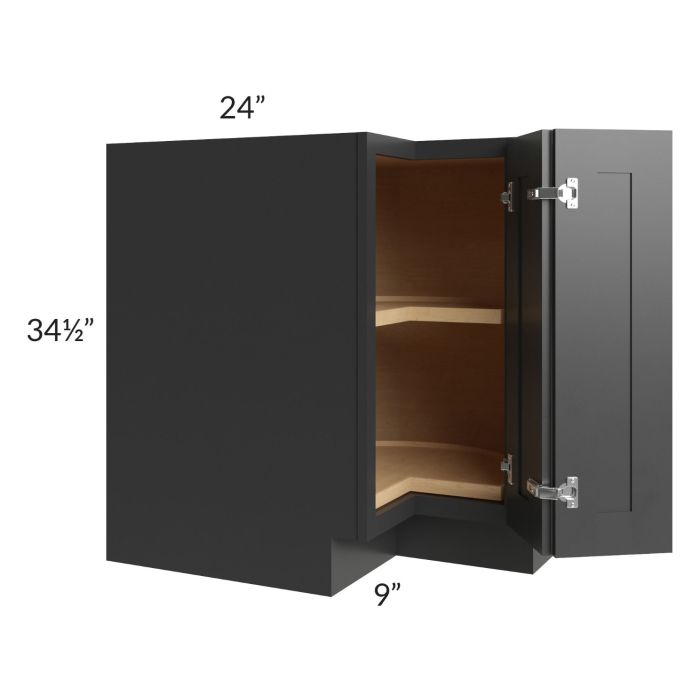 Royal Ebony Shaker 33" Lazy Susan Base Cabinet