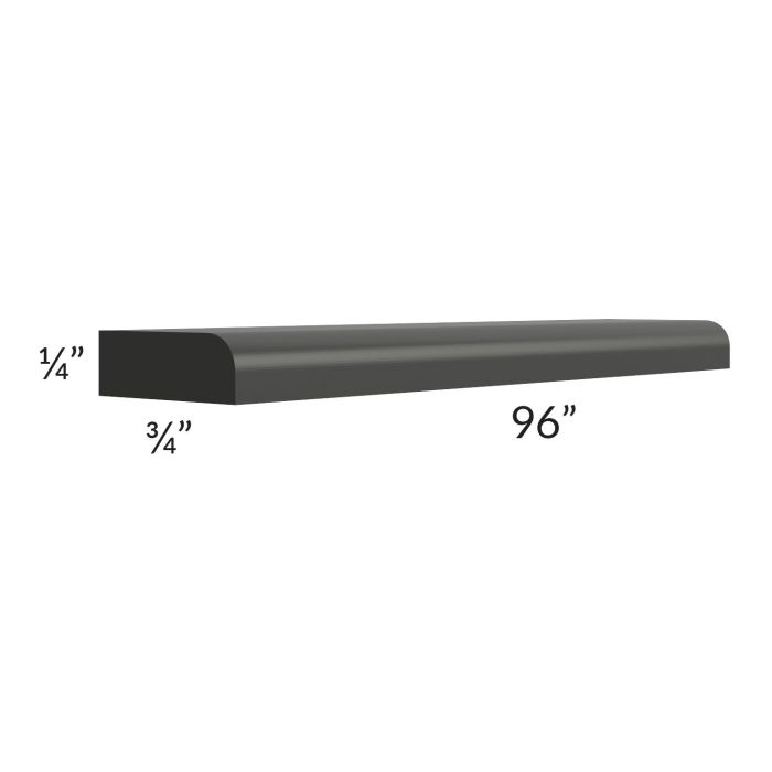Royal Ebony Shaker 96" Scribe Molding