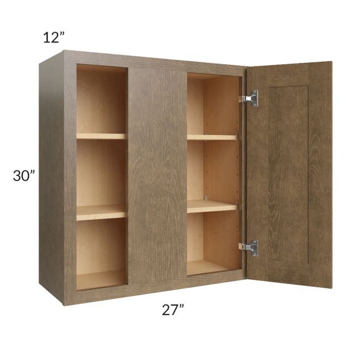 Royal Bronze Shaker 27x30 Blind Wall Cabinet