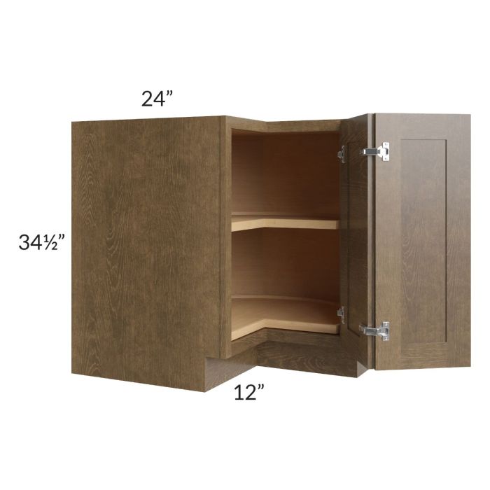Royal Bronze Shaker 36" Lazy Susan Base Cabinet