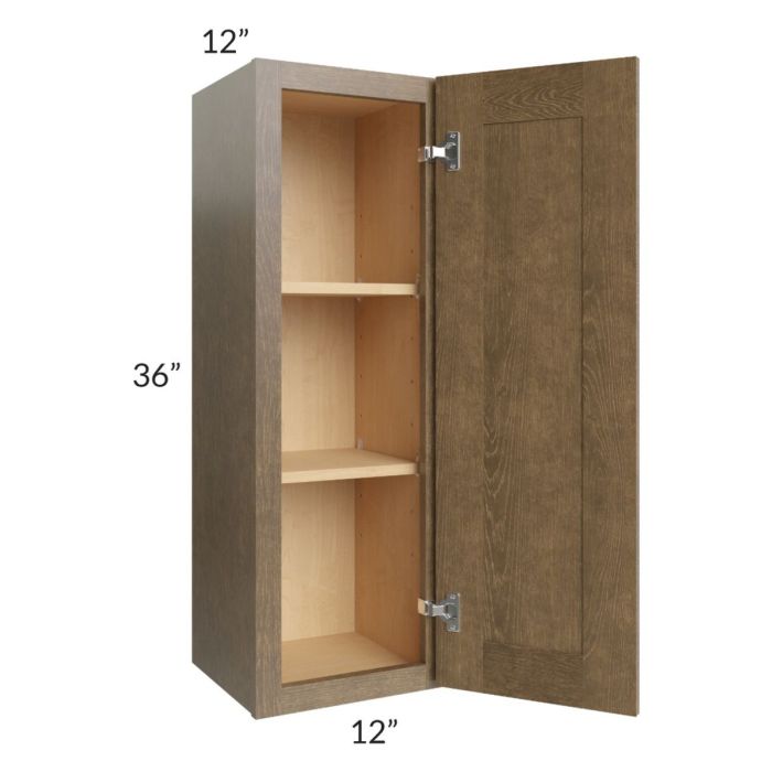 Royal Bronze Shaker 12x36 Wall Cabinet
