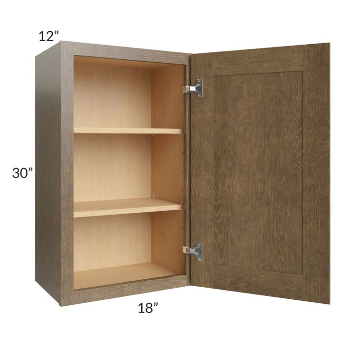 Royal Bronze Shaker 18x30 Wall Cabinet