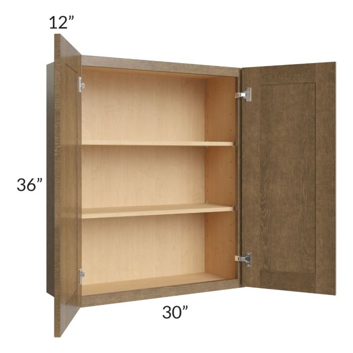 Royal Bronze Shaker 30x36 Wall Cabinet