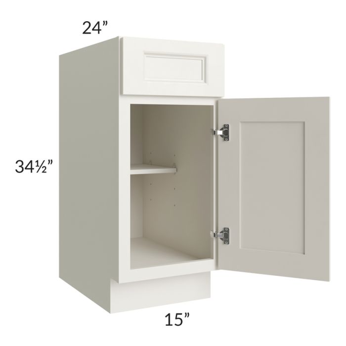 Providence Cream 15" Base Cabinet