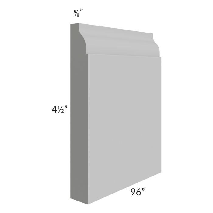 Signature Vanilla 96" Base Board Molding