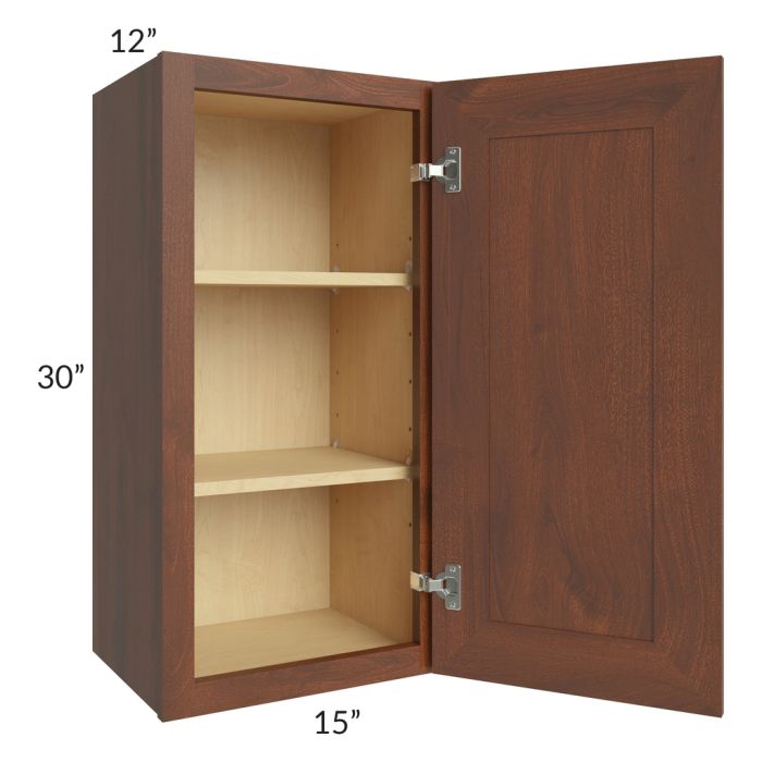 Cambridge Saddle Glaze 15x30 Wall Cabinet