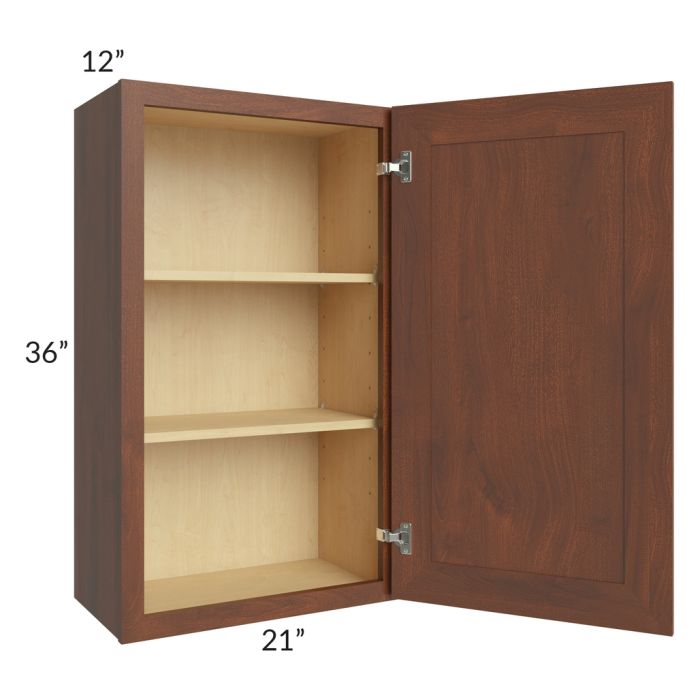 Cambridge Saddle Glaze 21x36 Wall Cabinet