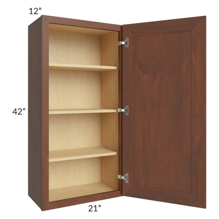 Cambridge Saddle Glaze 21x42 Wall Cabinet