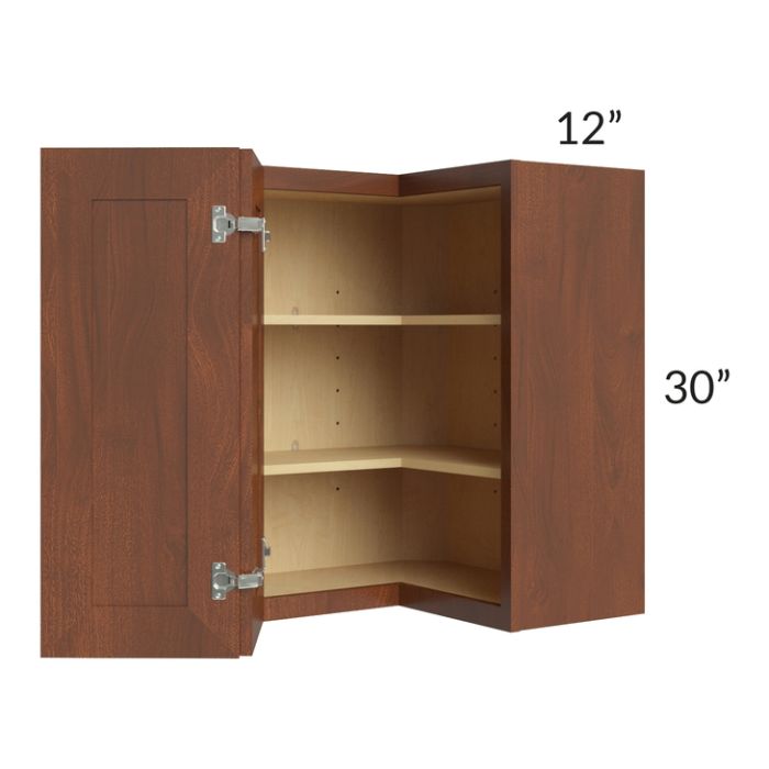 Cambridge Saddle Glaze 24x30 Wall Easy Reach Cabinet