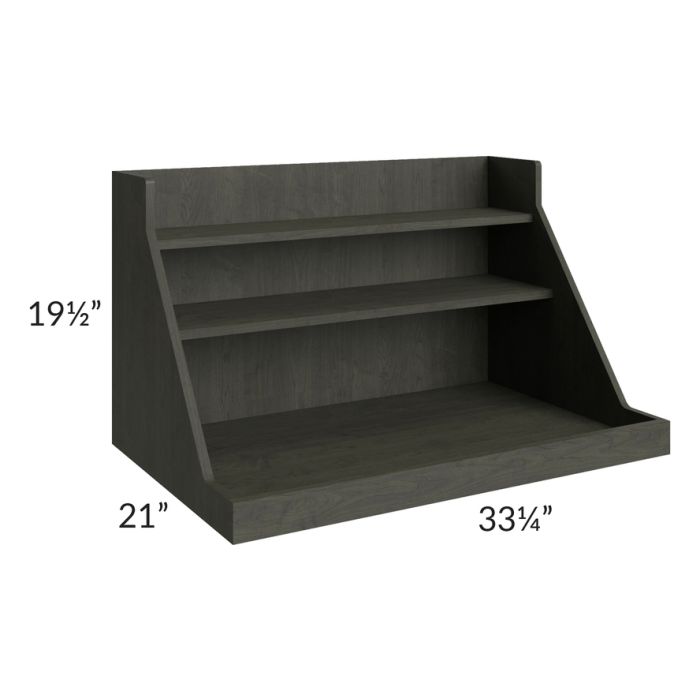 Charlotte Dark Grey Roll Out Pot and Pan Kit for a 36" Base Cabinet
