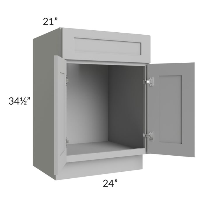 Dove Grey Shaker 24" Bathroom Vanity