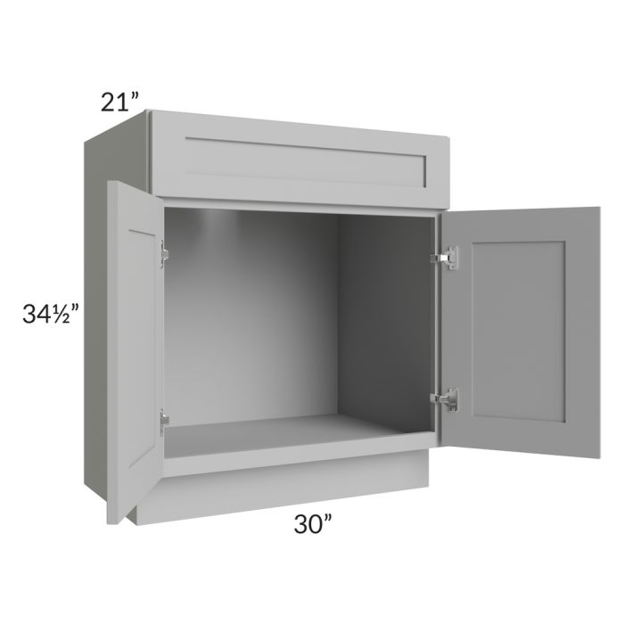 Dove Grey Shaker 30" Bathroom Vanity