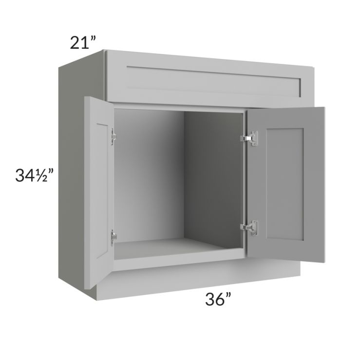 Dove Grey Shaker 36" Bathroom Vanity