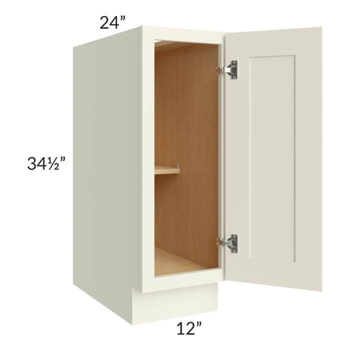 12" Full Height Door Base Cabinet