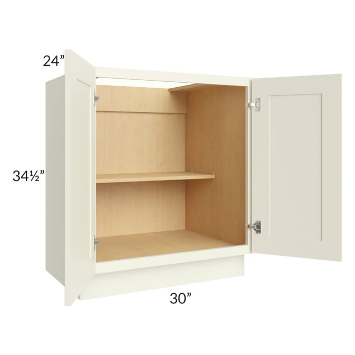 Linen Shaker 30" Full Height Door Base Cabinet