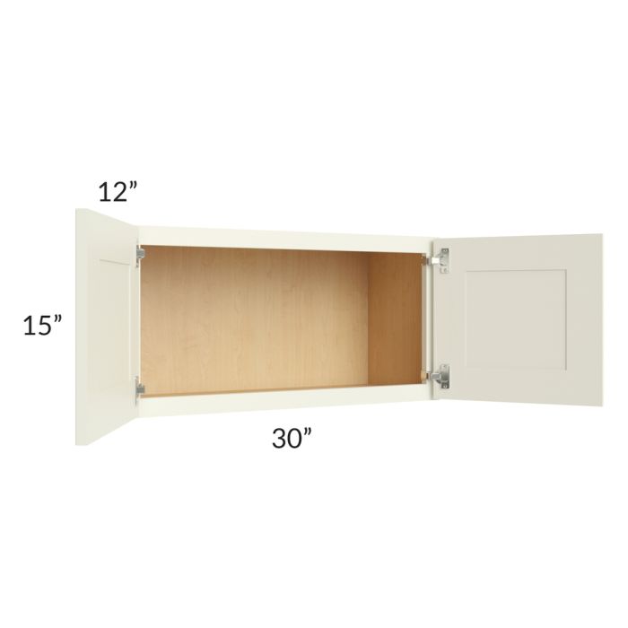 Linen Shaker 30x15 Wall Cabinet 