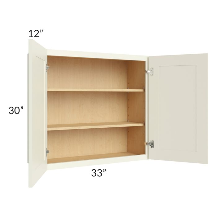 Linen Shaker 33x30 Wall Cabinet