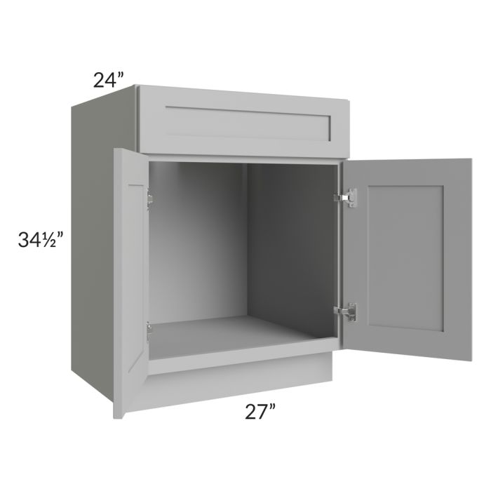 Dove Grey Shaker 27" Sink Base Cabinet