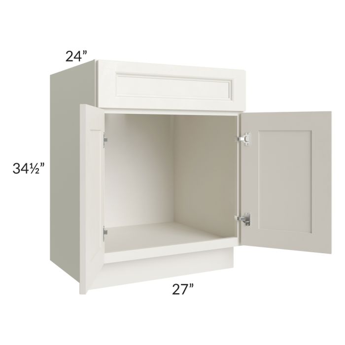 Providence Cream 27" Sink Base Cabinet