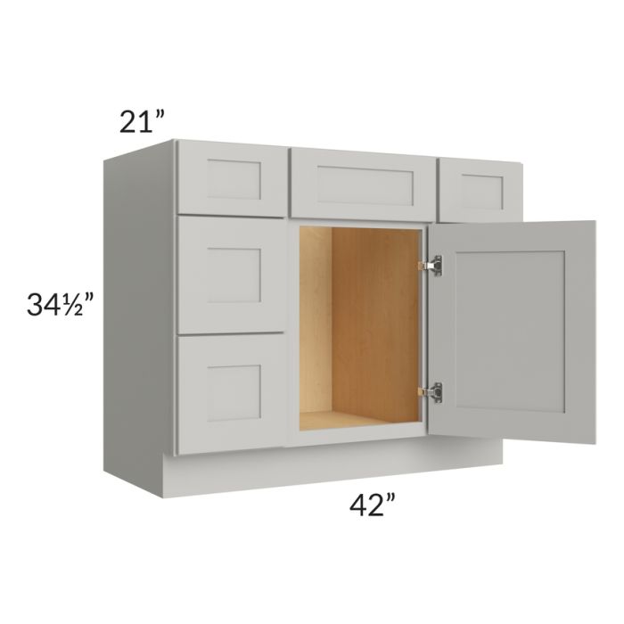 Stone Shaker 42" Vanity Base Cabinet