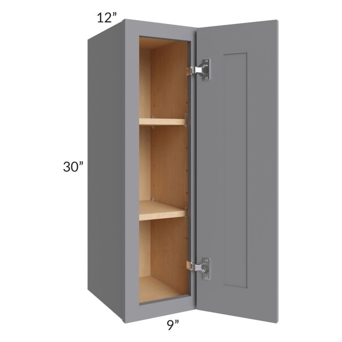 Grey Shaker 09x30 Wall Cabinet