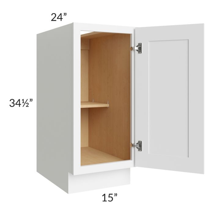 15" Full Height Door Base Cabinet