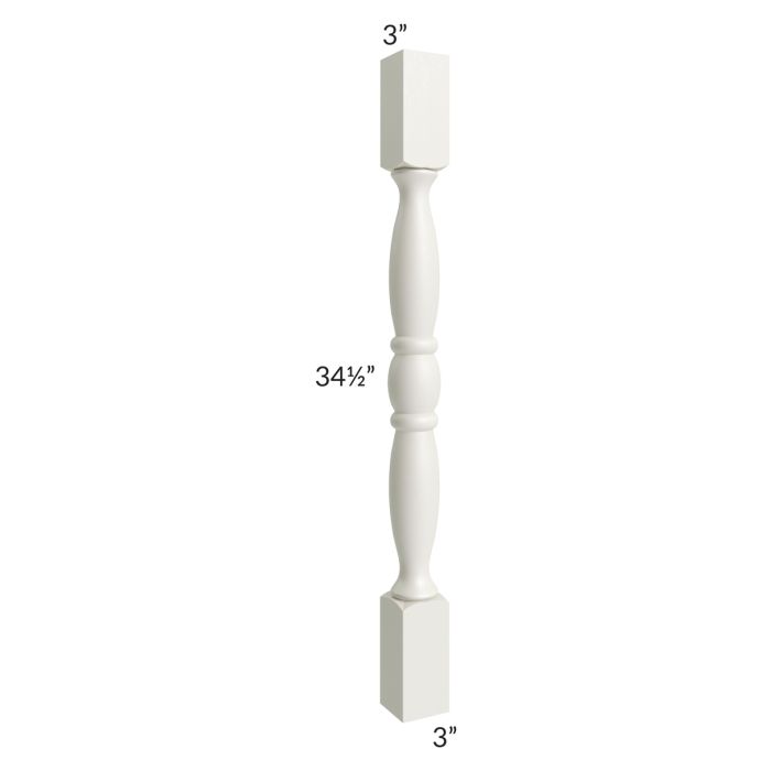Providence Cream Decorative Leg with a Wall Filler
