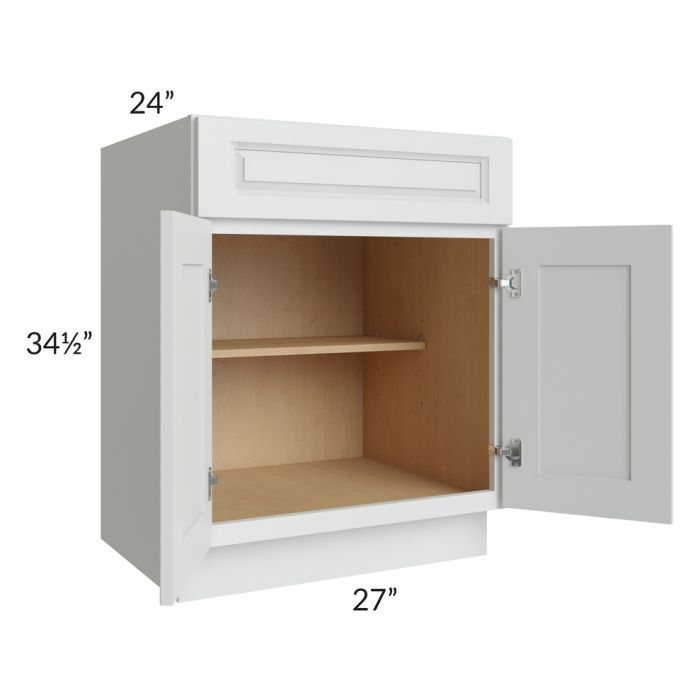 Lakewood White 27" Base Cabinet
