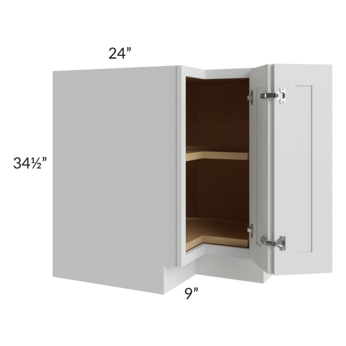 Lakewood White 33" Lazy Susan Base Cabinet