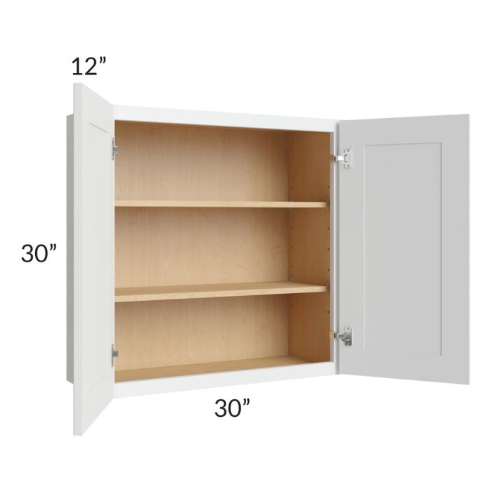 Lakewood White 30x30 Wall Cabinet