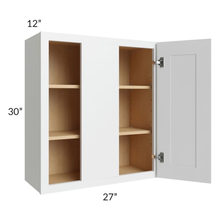 Lakewood White 27x30 Wall Blind Cabinet