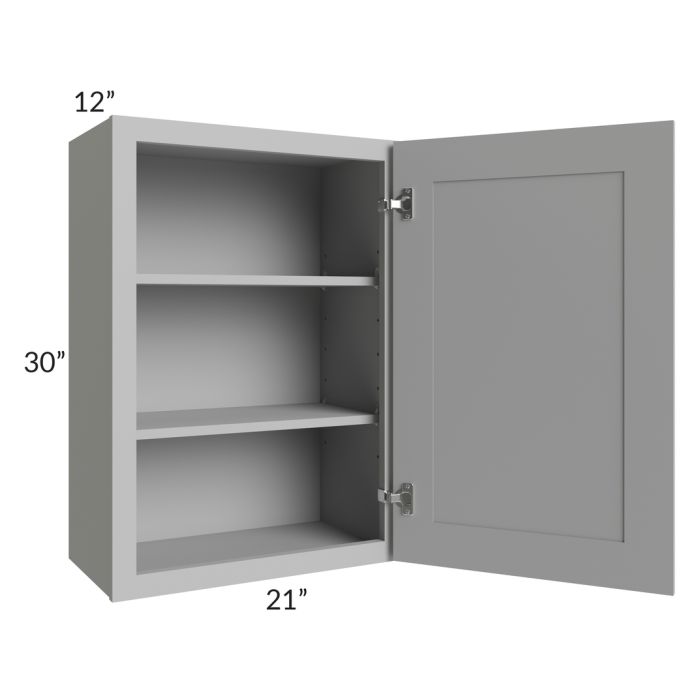 Dove Grey Shaker 21x30 Wall Cabinet