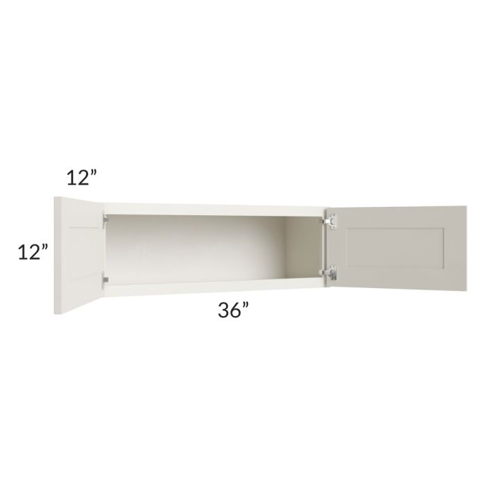 Providence Cream 36x12 Wall Cabinet