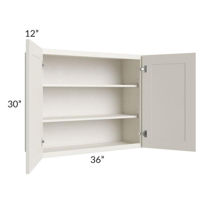 Providence Cream 36x30 Wall Cabinet