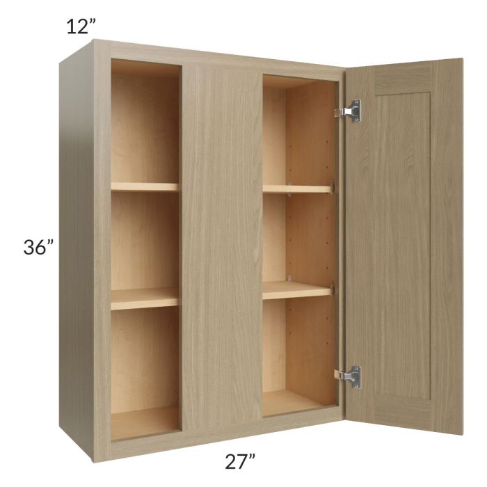 Royal Natural Shaker 27x36 Blind Wall Cabinet