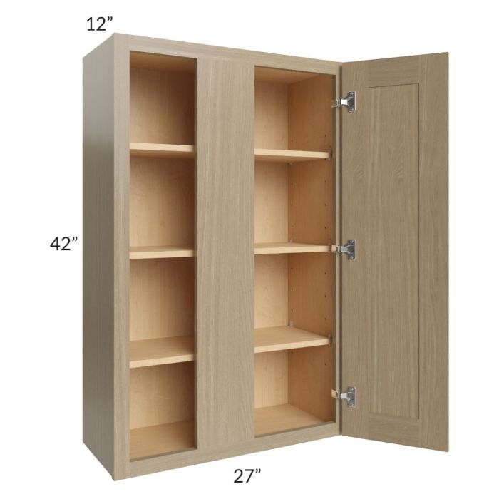 Royal Natural Shaker 27x42 Blind Wall Cabinet