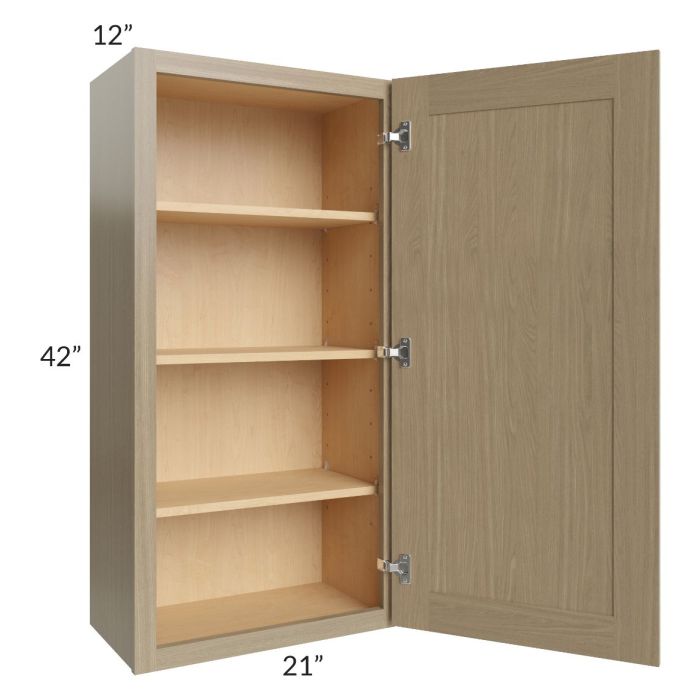 Royal Natural Shaker 21x42 Wall Cabinet