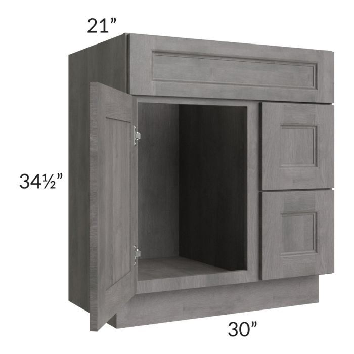 Providence Slate Grey 30" Bathroom Vanity