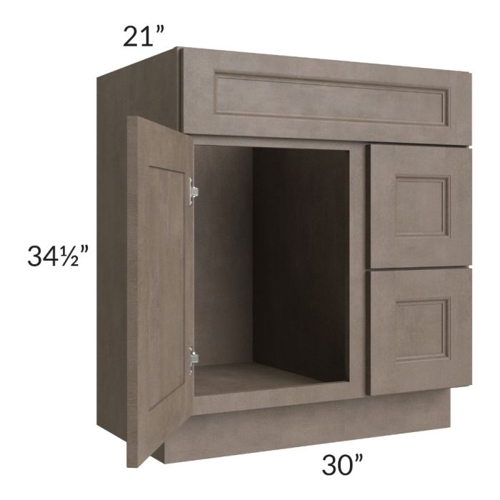 Providence Natural Grey 30" Bathroom Vanity