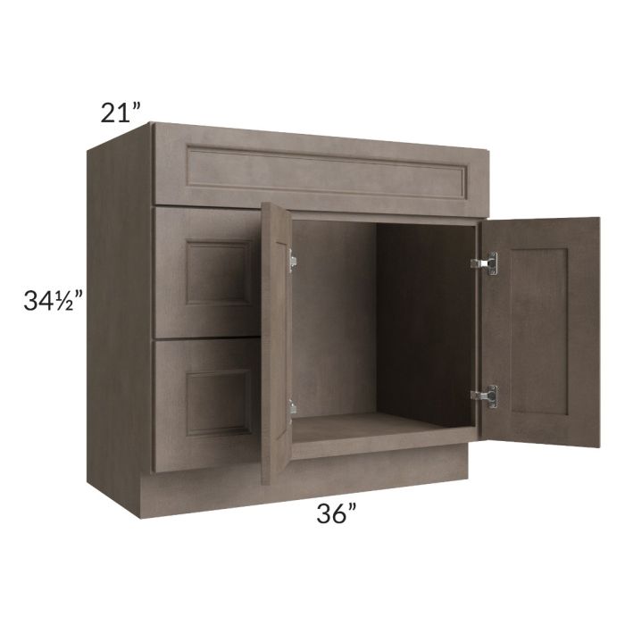 Providence Natural Grey 36" Bathroom Vanity