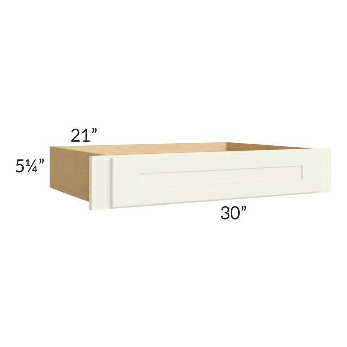 Linen Shaker 30" Desk Knee Drawer (trimmable)