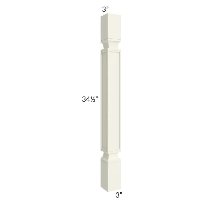 Linen Shaker Square Decorative Leg